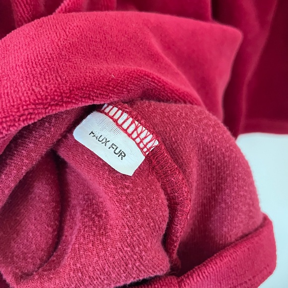 Festive velvet Gymboree Santa style Dress Size 4T - Picture 4 of 6